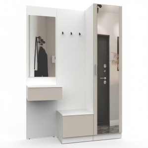 Набор мебели для прихожей "Марсель-106" МР 01-106 В2160 Ш1500 Г420 (ЛД.. Набор мебели для прихожей "Марсель-106" МР 01-106 В2160 Ш1500 Г420 (ЛД..